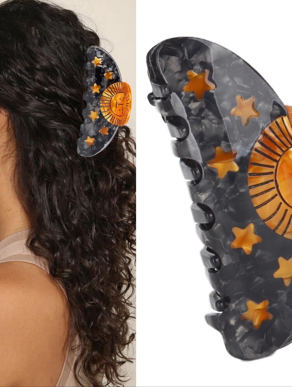 NWT Super Sturdy Celestial Hair Clip